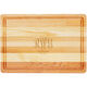 Fancy Script Monogram Master Wood Cutting Board Image 2 of 3